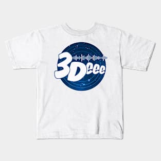 3Deee music band logo Los Angeles Alternative Trip Hop Lo Fi Hip Hop Pop music fan gift design Kids T-Shirt